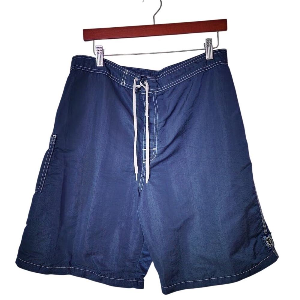 HAWAIIAN ISLAND CREATIONS 90s Surf‎ Y2K Board Shorts SoCal surf 36